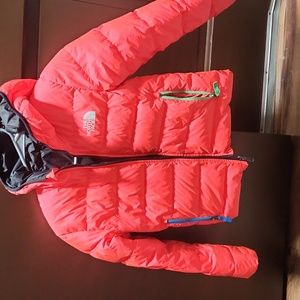 Pink North Face Coat